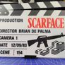 Pulp fiction / Scarface display scene clap boards Image 2