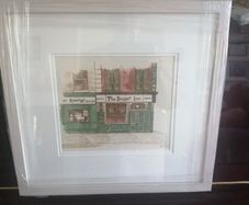 Original Pen and Watercolour painting of Baggot Inn
