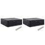 Garden Furniture Covers 2 pcs 8 Eyelets 250x210x90 cm Image 2