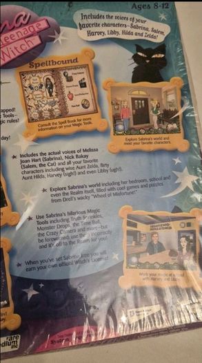 Sabrina The Teenage Witch CD-Rom Adventure Game Sealed Packaging