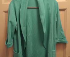 green blazer 12 to 14 like new
