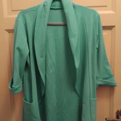 green blazer 12 to 14 like new
