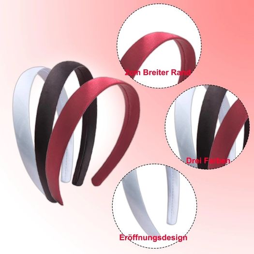 Brand New Pack of three women's headbands
