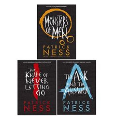 Chaos Walking Series By Patrick Ness 3 Books Box Set Kids Children's Books