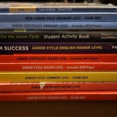 junior cert exam books