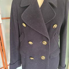 Hobbs Navy Blue Top Quality Blazer / Jacket with Gold Buttons - Size 8