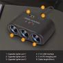 3 in 1 USB C Cigarette Lighter Splitter 12V Power Adapter Image 5