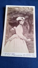 CDV Photo of Queen Alexandra, then Princess of Wales.