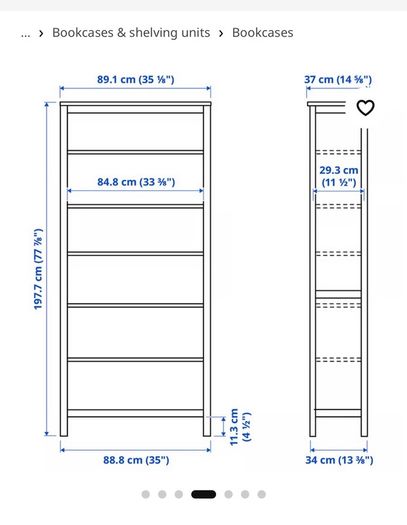 Ikea hemnes book case