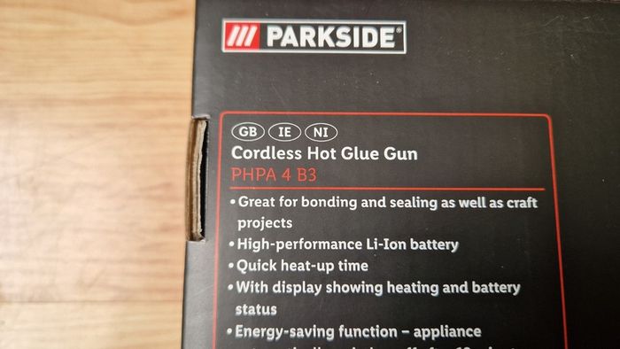 Parkside Hot Glue Gun PHPA4B3
