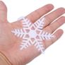 104 Static Snow Flakes Stickers Merry Christmas Snowflakes Window Clings for Xmas Window Display - Static PVC Stickers (FREE POSTAGE) Image 6
