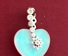 Shooting stars Pandora charm