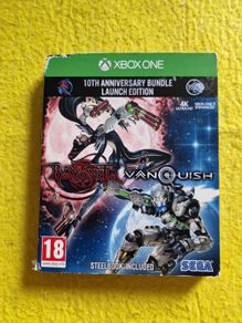 10th Anniversary Bunble Bayonetta Vanquish steelbook  Xbox