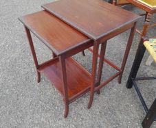 Vintage Nest Of 2 Tables