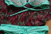 Green Bikini   Size 12