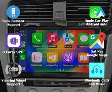 Premium Carplay Volkswagen Golf Mk7 Auto Stereo