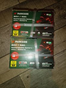 Parkside Battery 4Ah (two batteries)