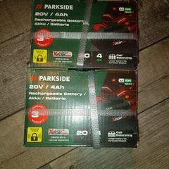 Parkside Battery 4Ah (two batteries)