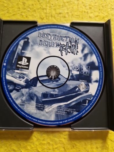 Destruction Derby Raw PlayStation1 Ps1 PlayStation2 Ps2 games Original