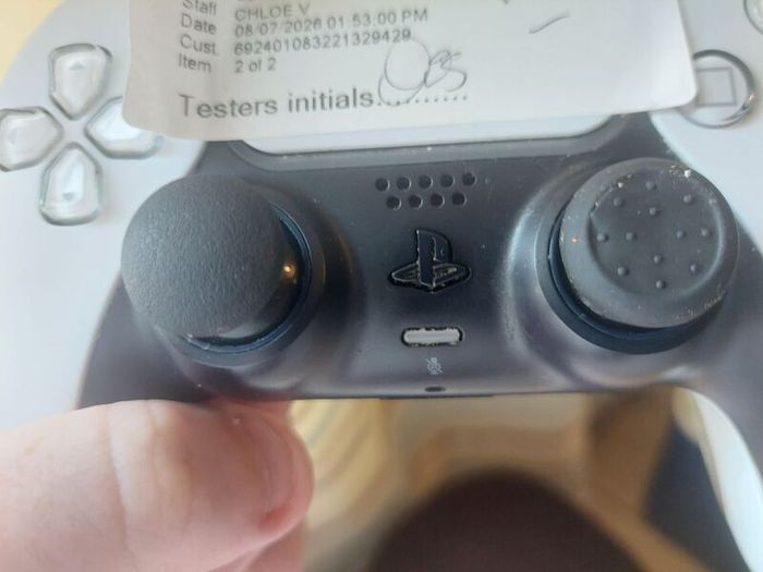 Ps5 dual sense edge controller with back buttons.