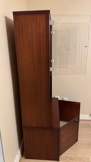 Antique Glass Cabinet