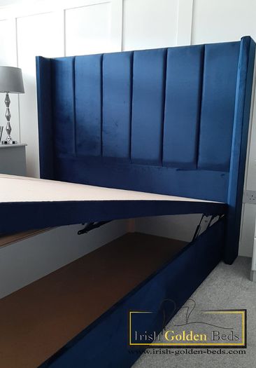 ottoman lift up bed frame and headboard
