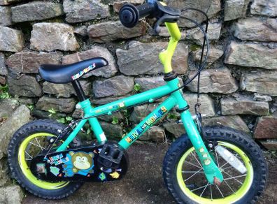 Cute little APOLLO MARVIN THE MONKEY 12.5'' wheel bike - beginner bicycle