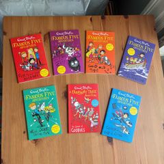 Set of 7 Enid Blyton Colour Picture Books (6 Famous Five, 1 Faraway Tree)