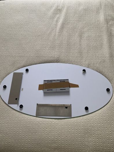 Contemporary Large & Thick Wall Mirror. As New