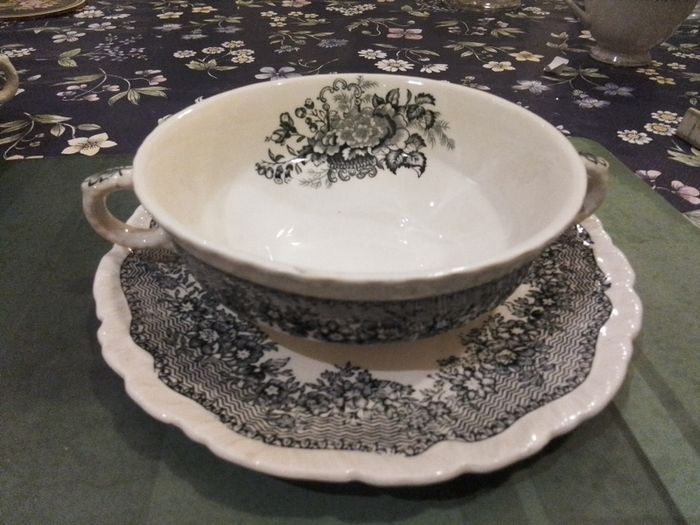 Two Mason's Ascot Soup Coup & Saucer