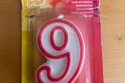 BNIP  Age 9 birthday candle