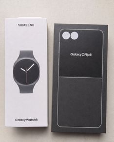 Samsung Galaxy Z Flip8 256GB and Watch8 - Brand New Sealed