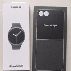 Samsung Galaxy Z Flip8 256GB and Watch8 - Brand New Sealed
