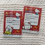 Sanrio Characters Hello Kitty anime cards manga bandai Kerokerokeroppi Cogimyun Image 2