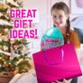 Egg Mermaid Sparkle Slime Making Kit for Girls, Measures 9.5 Inches High, 22 Pieces to Make DIY Shimmer Slime with Lots of Glitter Slime Add In's, Great Gifts for 9 Year Old Girls (FREE POSTAGE) Image 2