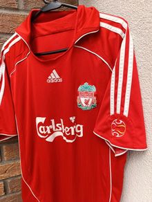 Vintage Liverpool FC Home Jersey 2006 Mens Large L