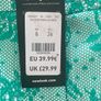 New Look fitted midi dress green and white size 8 Image 3