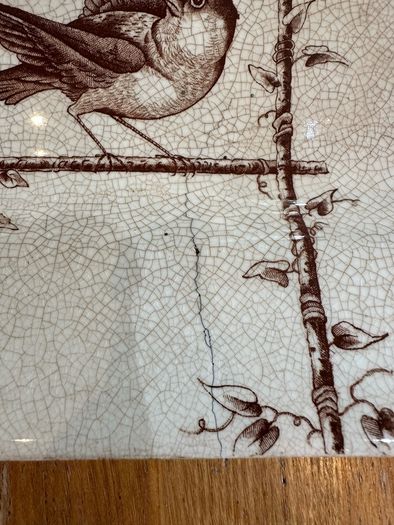 Antique Wallis Gimson & Bird & Fuchsia Pattern