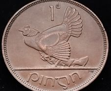 [#2638] - Ireland 1935 | Irish 1d | Irish 1 Penny  | KM.3