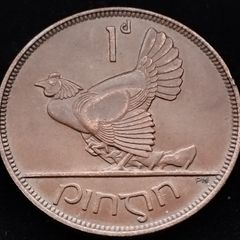 [#2638] - Ireland 1935 | Irish 1d | Irish 1 Penny  | KM.3