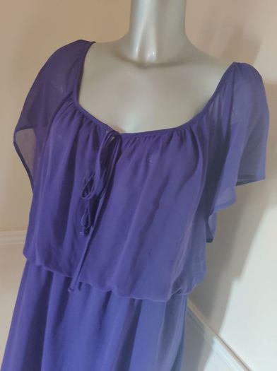 Purple tunic size UK16 EU44 Postage included