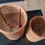 Rattan Hurricanes. candle holders. Image 2