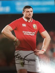 Robbie Henshaw signed photo