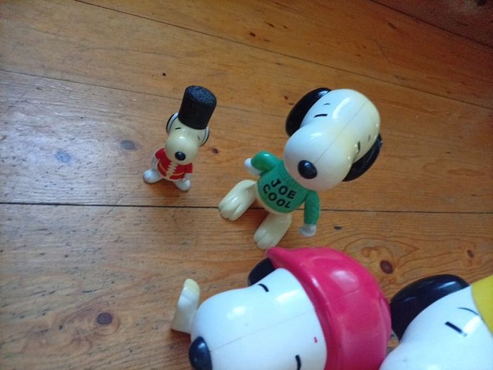 Snoopy toys from McDonalds