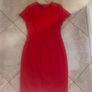 Designer tailored red midi dress -  new Image 5