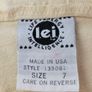 l.e.i. butter yellow Denim Shorts Image 4