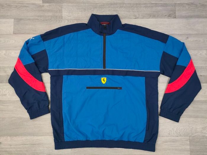 Puma Ferrari Half Zip Racing Jacket Mens Large
