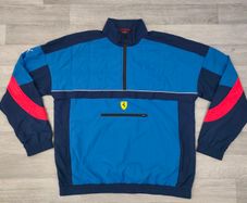 Puma Ferrari Half Zip Racing Jacket Mens Large