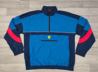 Puma Ferrari Half Zip Racing Jacket Mens Large