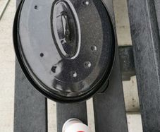Large enamel roaster